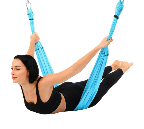 Гамак для йоги Antigravity Yoga Zelart кольори в асортименті