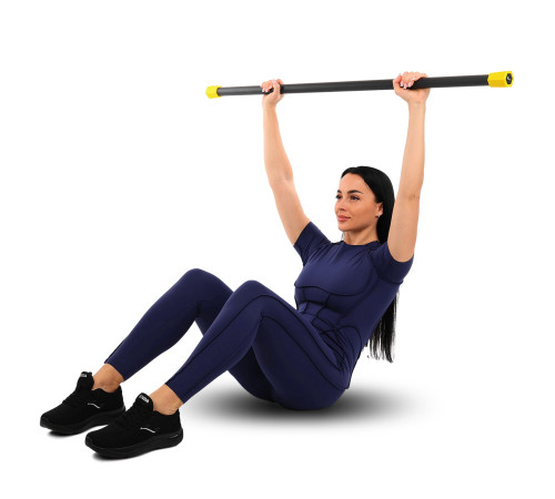 Бодібар Body Bar MDbuddy вага 1кг чорний