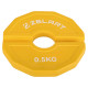 Блини диски змінні гумові Rubber Change Plates Zelart 0,5 кг жовтий