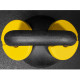 Блини диски змінні гумові Rubber Change Plates Zelart 0,5 кг жовтий