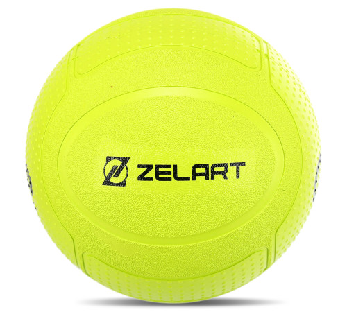 Слэмбол мяч набивной для кроссфита и фитнеса Slam Ball Mdbuddy 2кг салатовый