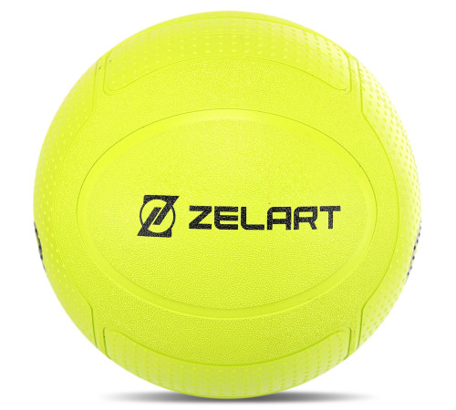 Слембол м'яч набивний для кросфіту та фітнесу Slam Ball Mdbuddy 8кг салатовий