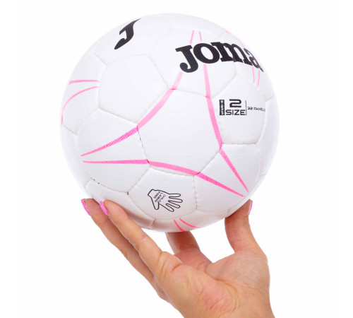 М'яч гандбольний Joma S-GRIP розмір 2 білий-рожевий