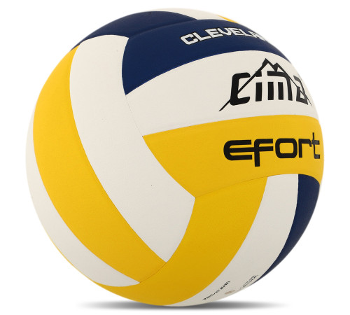 М'яч волейбольний CIMA CLEVELAND EFORT №5 PU білий-жовтий-синій