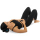 М'яч масажний для МФР LivePRO Target massage ball ø12,5см чорний