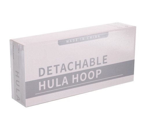 Обруч для схуднення розбірної Хула Хуп Hula Hoop CIMA 8 секцій рожевий-блакитний