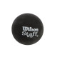 М'яч для сквошу WILSON STAFF SQUASH 2 BALL BL DOT 2шт чорний