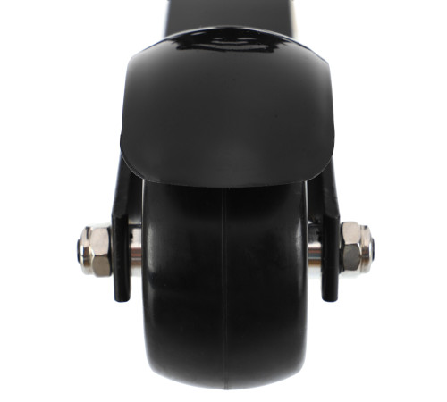 Лижеролери підліткові конькові з кріпленням та палицями в комплекті Dryland SP-Sport чорний
