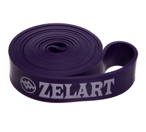Гума петля для підтягувань та тренувань стрічка силова Zelart POWER BANDS фіолетовий