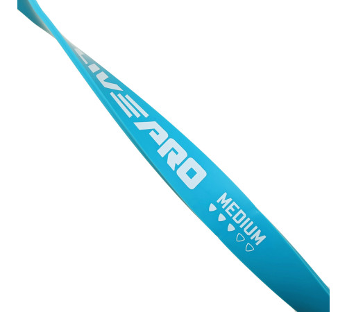 Гума петля для підтягувань та тренувань стрічка силова LiveUp SUPER BAND 16-39кг синій