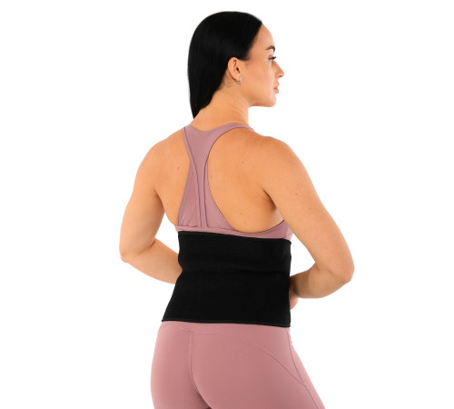 Пояс корсетний для спорту MUTE WAIST SUPPORT S-L чорний