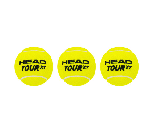 М'ячі для великого тенісу HEAD Tour XT 3шт салатовий