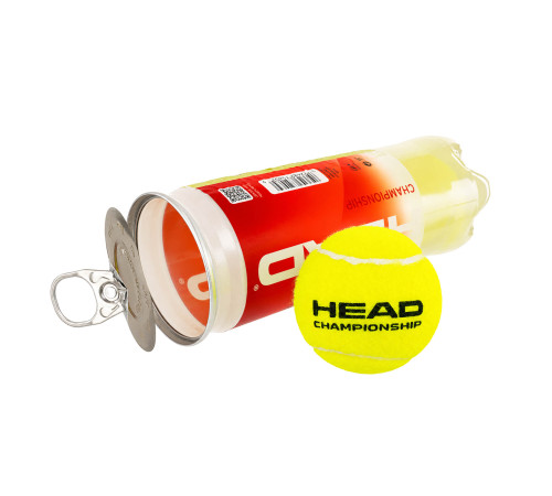 М'ячі для великого тенісу HEAD Tour 3шт салатовий