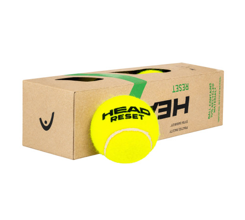М'ячі для великого тенісу HEAD Reset 4шт салатовий