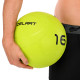 Слэмбол мяч набивной для кроссфита и фитнеса Slam Ball Mdbuddy 16кг салатовый
