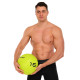 Слэмбол мяч набивной для кроссфита и фитнеса Slam Ball Mdbuddy 16кг салатовый