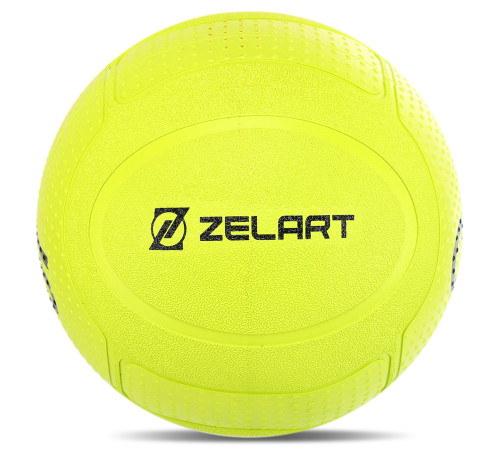 Слэмбол мяч набивной для кроссфита и фитнеса Slam Ball Mdbuddy 5кг салатовый
