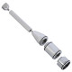 Бита стальная булава для кроссфита раздвижная Adjustable Macebell MDbuddy 1шт вес 12кг хром