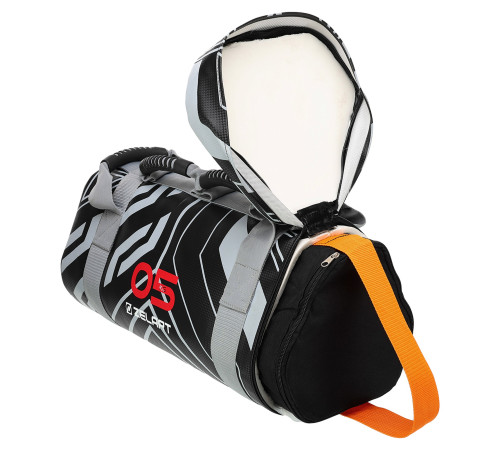Мешок утяжелитель для функционального тренинга Power Bag Mdbuddy 5кг черный