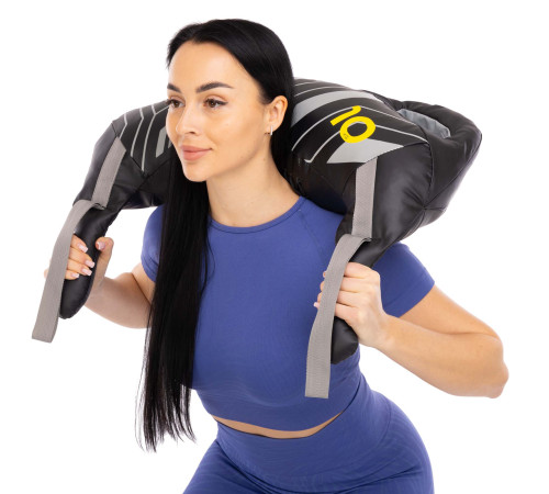 Мешок Болгарский Weighted Bag Mdbuddy 10кг черный