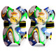 Щитки футбольные детские с символикой футбольных клубов SP-Sport цвета в ассортименте