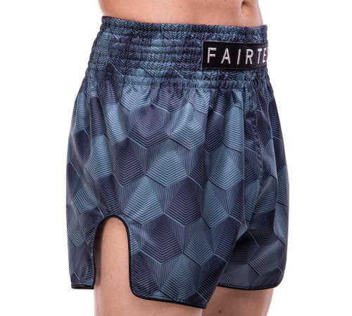 Шорти для тайського боксу та кікбоксингу FAIRTEX BLACK/MINT M-XL чорний-м'ятний