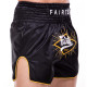 Шорти для тайського боксу та кікбоксингу FAIRTEX BLACK/YELLOW S-XL чорний-жовтий