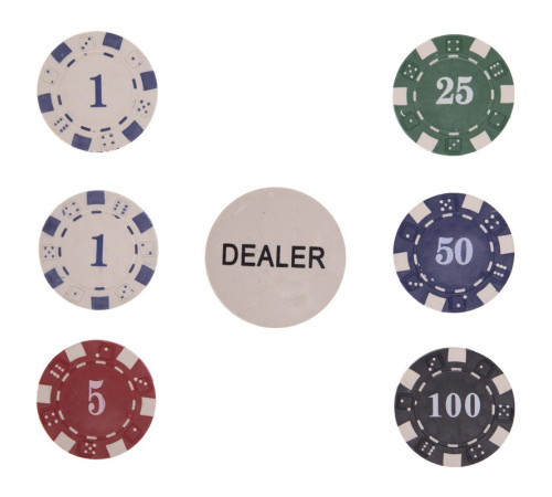Набор для покера в деревянном кейсе Poker game set SP-Sport 300 фишек