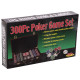 Набор для покера в деревянном кейсе Poker game set SP-Sport 300 фишек