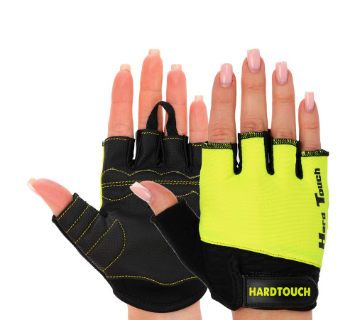Перчатки для фитнеса и тренировок HARD TOUCH XS-XL цвета в ассортименте