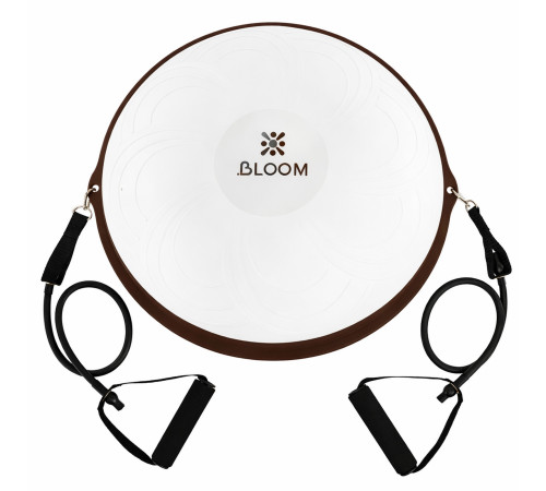 Балансировочная платформа полусфера BOSU с эспандерами BOSU BLOOM BALANCE TRAINER цвета в ассортименте