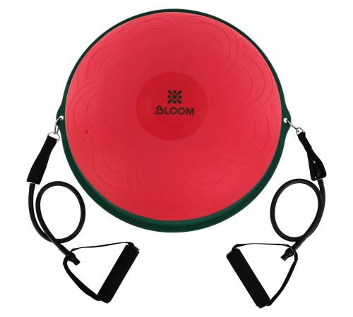 Балансировочная платформа полусфера BOSU с эспандерами BOSU BLOOM BALANCE TRAINER цвета в ассортименте