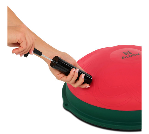 Балансировочная платформа полусфера BOSU с эспандерами BOSU BLOOM BALANCE TRAINER цвета в ассортименте