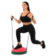 Балансировочная платформа полусфера BOSU с эспандерами BOSU BLOOM BALANCE TRAINER цвета в ассортименте
