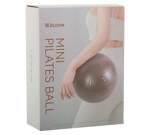 Мяч для пилатеса и йоги BLOOM MINI PILATES BALLl 25см цвета в ассортименте