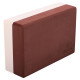 Блок для йоги двокольоровий BLOOM YOGA BRICK кольори в асортименті