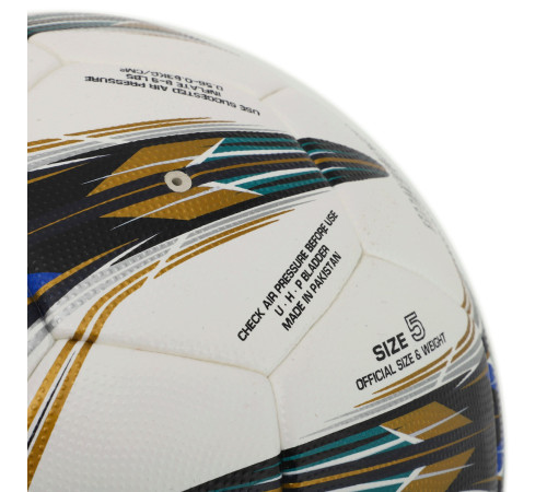 М'яч футбольний STAR ALL NEW POLARIS 5000 FIFA №5 PU білий-зелений