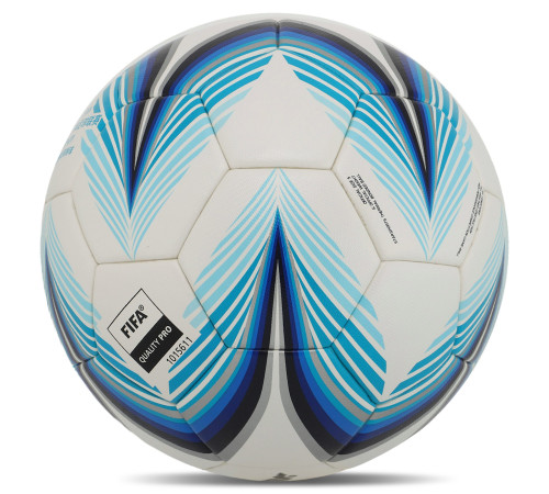 Мяч футбольный STAR THE POLARIS 2000 FIFA №5 PU белый-голубой