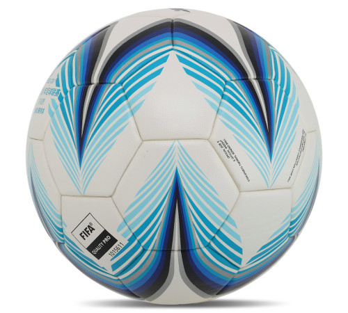 Мяч футбольный STAR THE POLARIS 2000 FIFA №5 PU белый-голубой