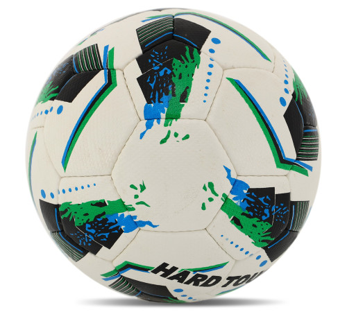 М'яч футзальний PU HYDRO TECHNOLOGY HARD TOUCH №4 PU білий-чорний
