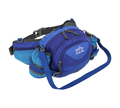 Сумка на пояс спортивна багатофункціональна 3в1 COLOR LIFE WAIST BAG кольори в асортименті