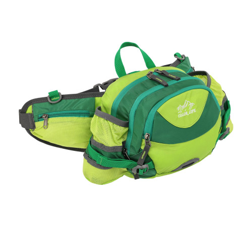 Сумка на пояс спортивна багатофункціональна 3в1 COLOR LIFE WAIST BAG кольори в асортименті
