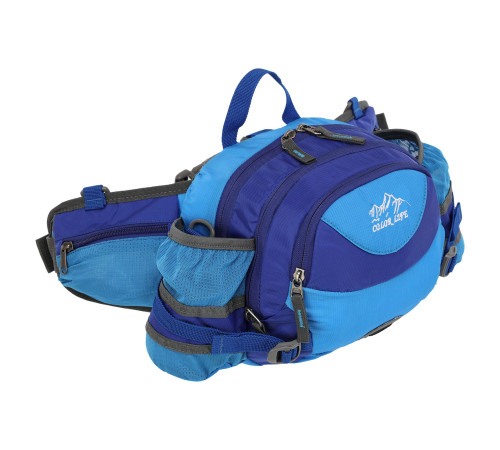 Сумка на пояс спортивна багатофункціональна 3в1 COLOR LIFE WAIST BAG кольори в асортименті