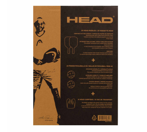 Набір для піклболу HEAD Flash 2 ракетки 2 м'ячі