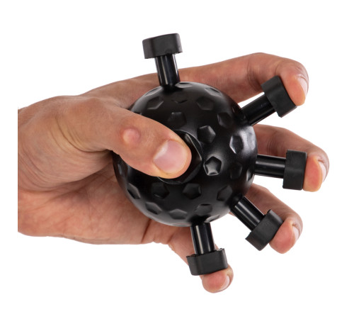 Еспандер кистьовий тренажер для пальців Кіготь Орла Eagle claw POWER WRIST 1шт чорний