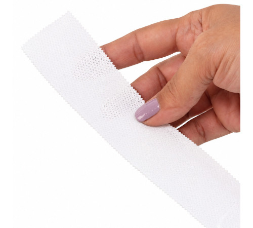 Кінезіо тейп для обличчя та тіла Kinesio tape RIGORER розмір 13,7м білий