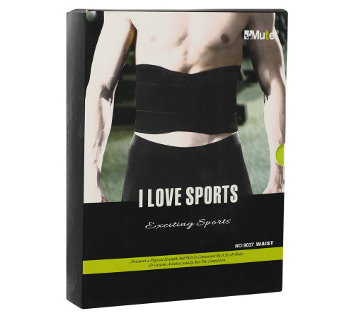 Пояс корсетний для попереку з 4 ребрами жорсткості MUTE WAIST SUPPORT