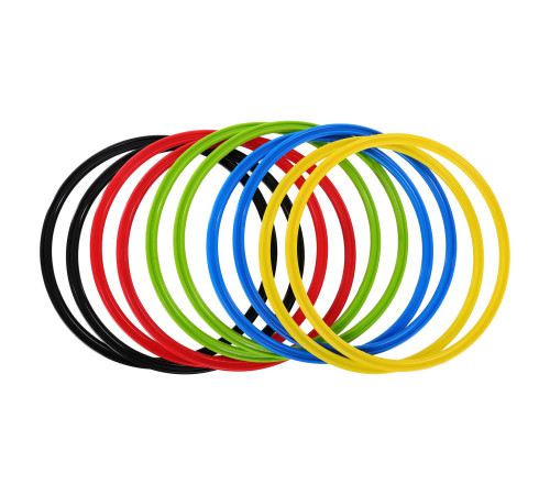 Кольца тренировочные SP-Sport 10шт 32см цвета в ассортименте