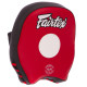 Міні-лапа боксерська вигнута тренувальна Кожвініл FAIRTEX 19x17x5см 2штуки кольори в асортименті