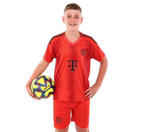 Форма футбольна дитяча із символікою футбольного клубу BAYERN MUNCHEN домашня 2025 SP-Sport 20-28 червоний